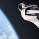 Illustration for article titled Would you like to jump from low Earth orbit using this awesome suit?